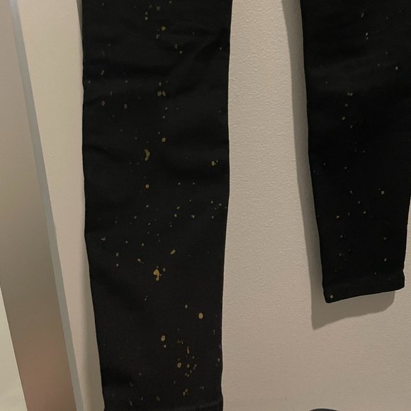 7 For All Mankind - The Skinny Crop, Black Jeans - Size 25 - Picture 4 of 8